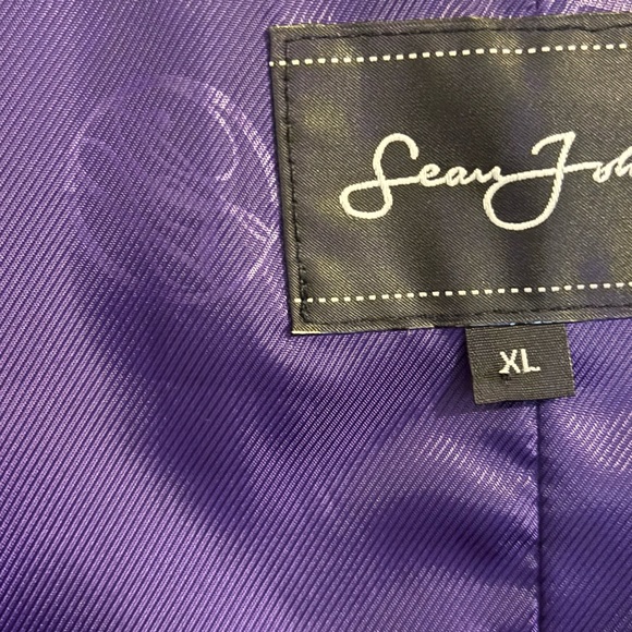 Sean John Royal Purple Trench Coat - Picture 10 of 13